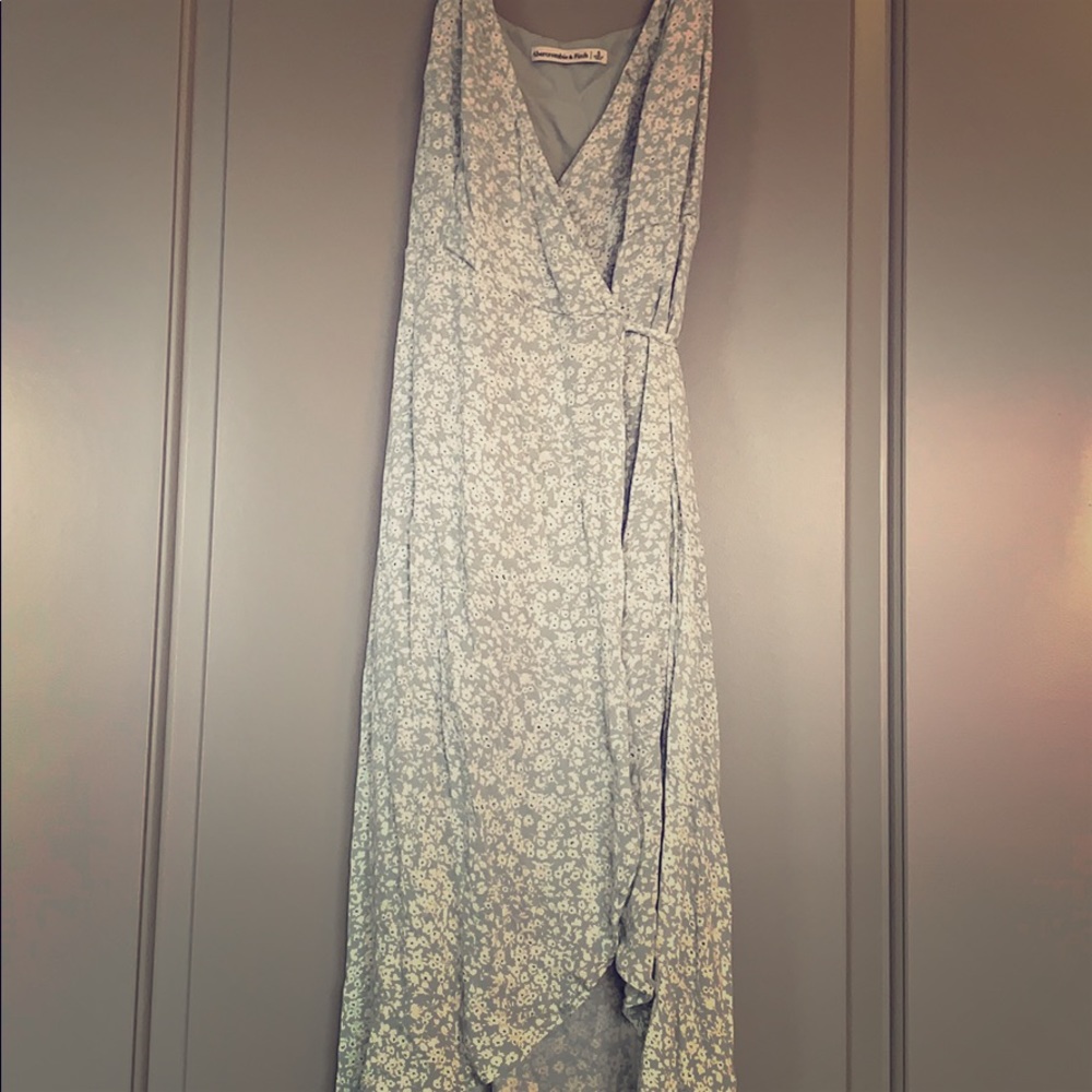 Flower printed dress